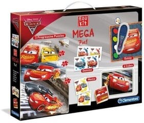 Rinkinys su 7 žaidimais Clementoni Disney Ratai 3 (Cars) kaina ir informacija | Dėlionės (puzzle) | pigu.lt