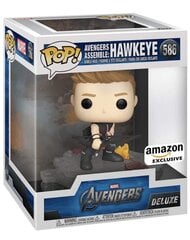 Funko POP! Marvel Deluxe Avengers Assemble Series - Hawkeyes Exclusive kaina ir informacija | Žaidėjų atributika | pigu.lt