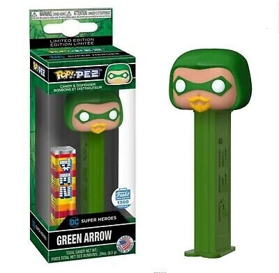 Funko POP! Pez dc super heroes - Green Arrow Exclusive kaina ir informacija | Žaidėjų atributika | pigu.lt