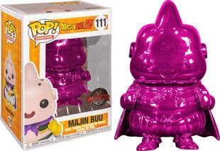 Funko POP! Dragon Ball Z Majin Buu pink chrome Exclusive kaina ir informacija | Žaidėjų atributika | pigu.lt