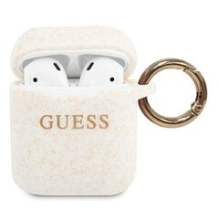 GUESS GUACCSILGLWH, white kaina ir informacija | Ausinės | pigu.lt