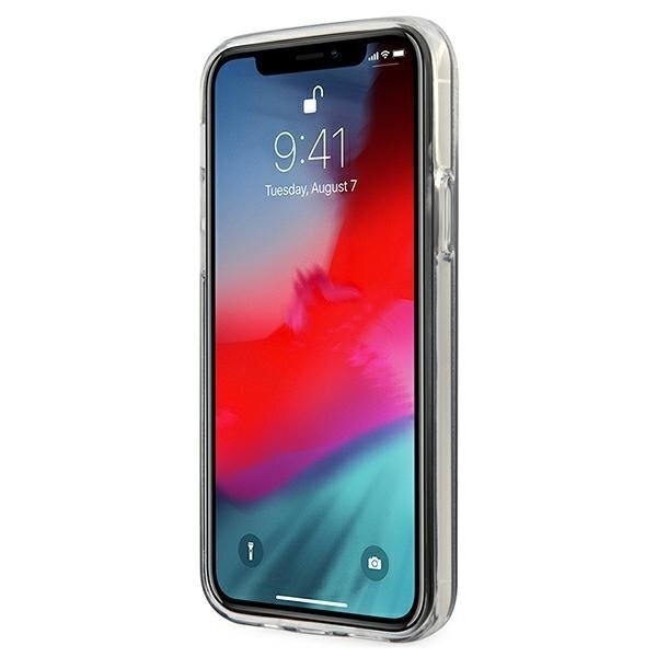 Dėklas Guess skirtas iPhone 12 Pro Max 6,7", juoda kaina ir informacija | Telefono dėklai | pigu.lt