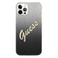 Dėklas Guess skirtas iPhone 12 Pro Max 6,7", juoda kaina ir informacija | Telefono dėklai | pigu.lt