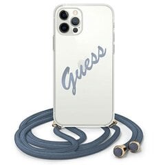 Чехол для телефона Guess GUHCP12MCRTVSBL iPhone 12/12 Pro 6.1 " цена и информация | Чехлы для телефонов | pigu.lt