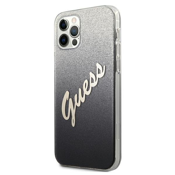 Guess GUHCP12MPCUGLSBK dėklas, skirtas iPhone 12/12 Pro 6,1" kaina ir informacija | Telefono dėklai | pigu.lt