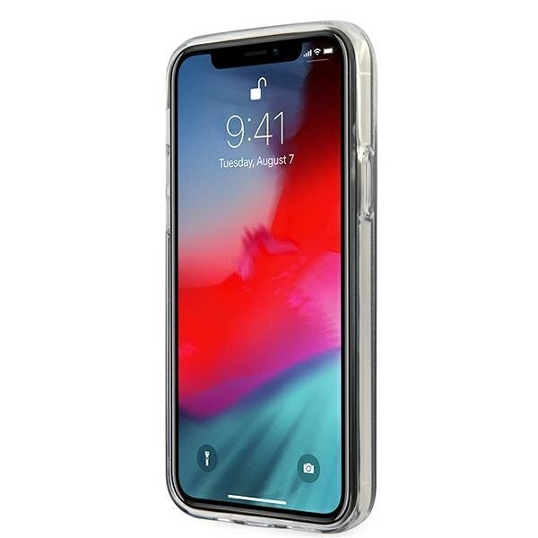 Dėklas Guess skirtas iPhone 12/12 Pro 6,1", rožinė цена и информация | Telefono dėklai | pigu.lt