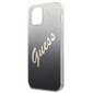 Dėklas Guess skirtas iPhone 12 mini, juoda цена и информация | Telefono dėklai | pigu.lt