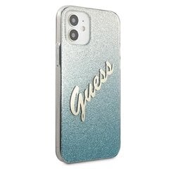 Guess GUHCP12SPCUGLSBL для Apple iPhone 12 mini 5,4", синий цена и информация | Чехлы для телефонов | pigu.lt