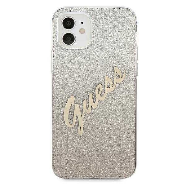 Guess GUHCP12SPCUGLSGO dėklas, skirtas iPhone 12 mini 5,4" kaina ir informacija | Telefono dėklai | pigu.lt