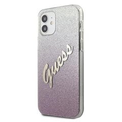 Чехол Guess для iPhone 12 mini 5,4", розовый цена и информация | Чехлы для телефонов | pigu.lt