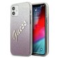 Dėklas Guess skirtas iPhone 12 mini 5,4", rožinė kaina ir informacija | Telefono dėklai | pigu.lt