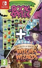 SWITCH Secrets of Magic : The Book of Spells + Secrets of Magic 2 : Witches and Wizards. цена и информация | Компьютерные игры | pigu.lt