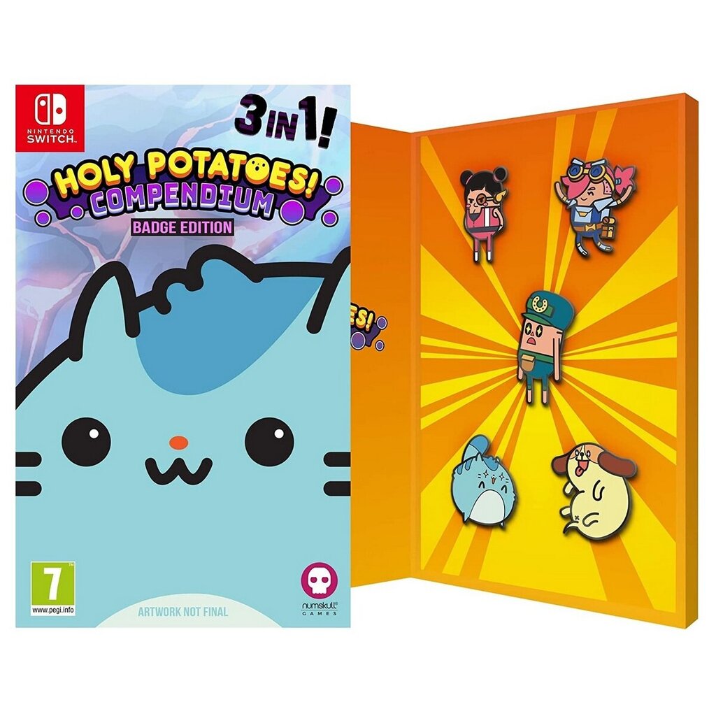 SWITCH Holy Potatoes! Compendium Badge Edition kaina ir informacija | Kompiuteriniai žaidimai | pigu.lt