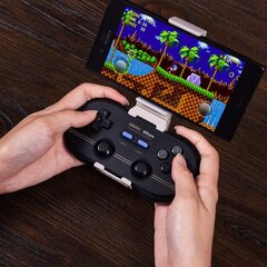 8BitDo Mobile Gaming Clip for N30 Pro 2 Controllers - Grey (Mobile) kaina ir informacija | Žaidimų kompiuterių priedai | pigu.lt