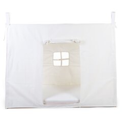 Childhome Tipi stiliaus lovos uždangalas, baltas, 70x140cm цена и информация | Манежи для детей | pigu.lt