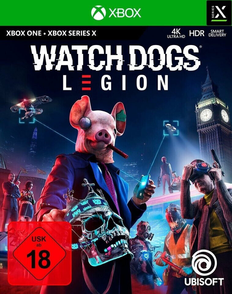 Watch Dogs Legion XBOX ONE/XBOX SERIES X kaina ir informacija | Kompiuteriniai žaidimai | pigu.lt