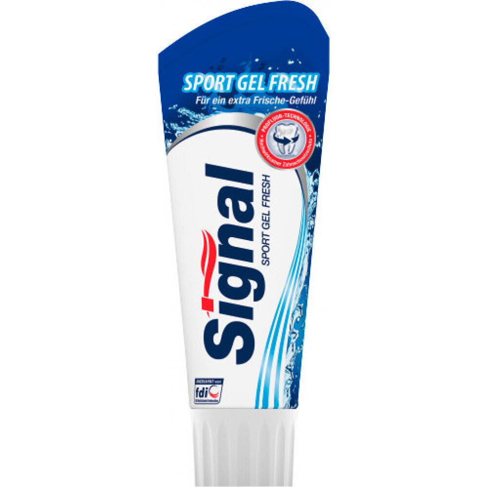 Dantų pastos Signal Sport Gel, 75ml цена и информация | Dantų šepetėliai, pastos | pigu.lt