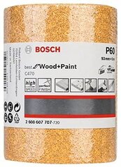 Шлифовальная бумага для дерева Bosch 2608607707 93мм 5м цена и информация | Механические инструменты | pigu.lt