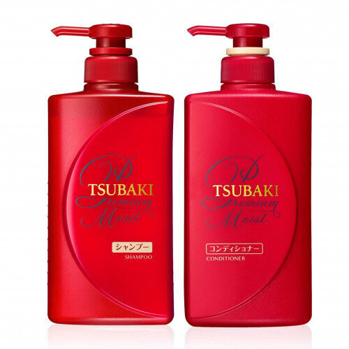 Plaukų kondicionierius Shiseido "Tsubaki Moist", 490 ml цена и информация | Balzamai, kondicionieriai | pigu.lt