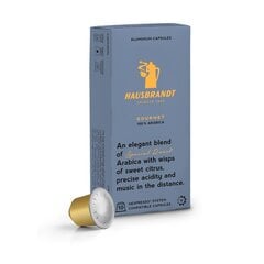 Кофе в капсулах Haubrandt Gourmet Nespresso, 10 капсул цена и информация | Кофе, какао | pigu.lt