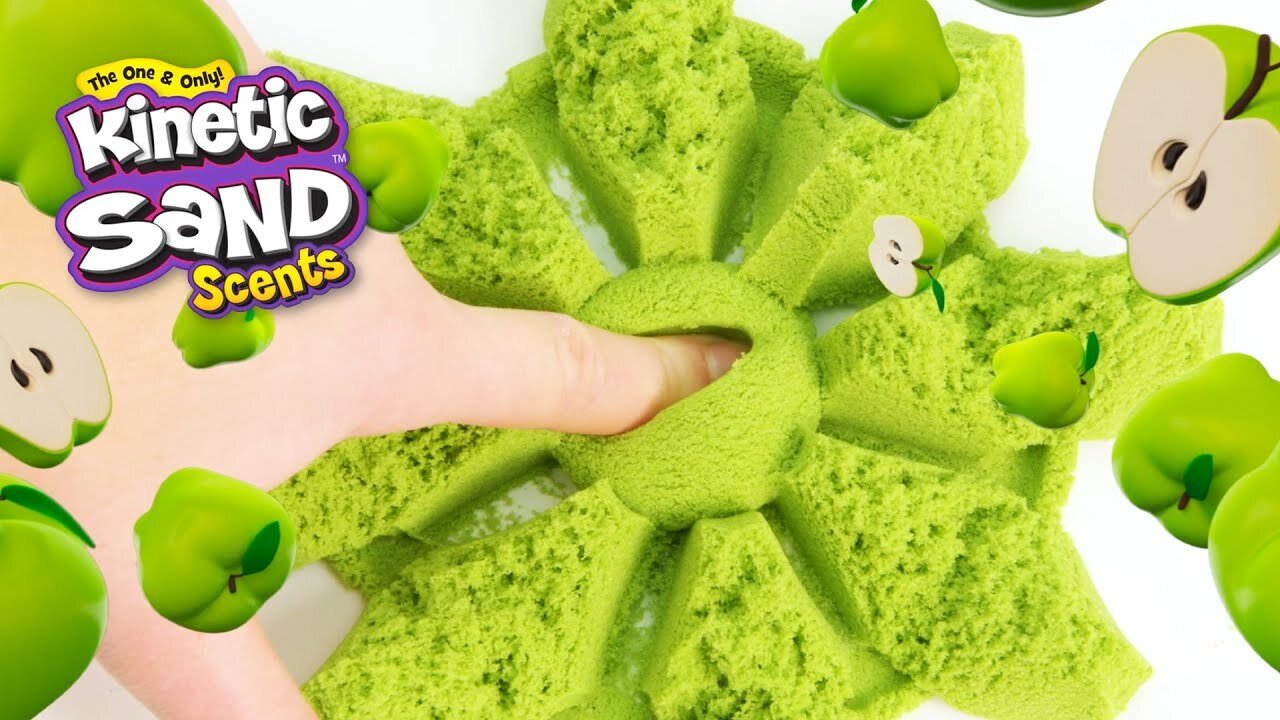 Kvepiantis kinetinis smėlis Kinetic sand, 227 g kaina ir informacija | Piešimo, tapybos, lipdymo reikmenys | pigu.lt