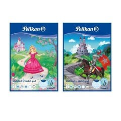 Pelikan Блок для рисования, A5/60, 70 г, 2 дизайна цена и информация | Канцелярские товары | pigu.lt