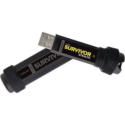 Corsair Flash Survivor Stealth, 128 GB, USB 3.0 kaina ir informacija | USB laikmenos | pigu.lt