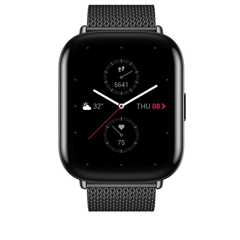 Amazfit Zepp E Square Metallic Black цена и информация | Išmanieji laikrodžiai (smartwatch) | pigu.lt