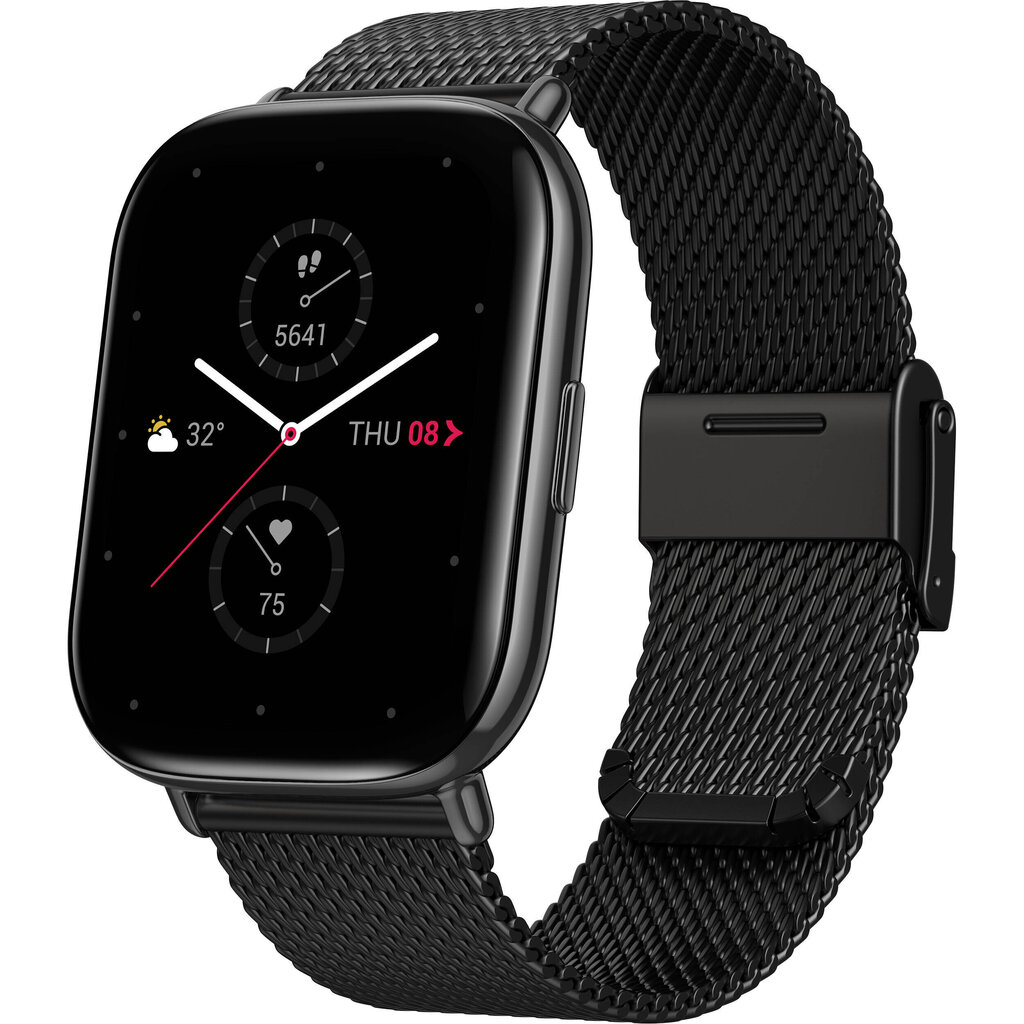 Amazfit Zepp E Square Metallic Black цена и информация | Išmanieji laikrodžiai (smartwatch) | pigu.lt