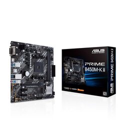 Asus PRIMEB450M-KII kaina ir informacija | Pagrindinės plokštės | pigu.lt