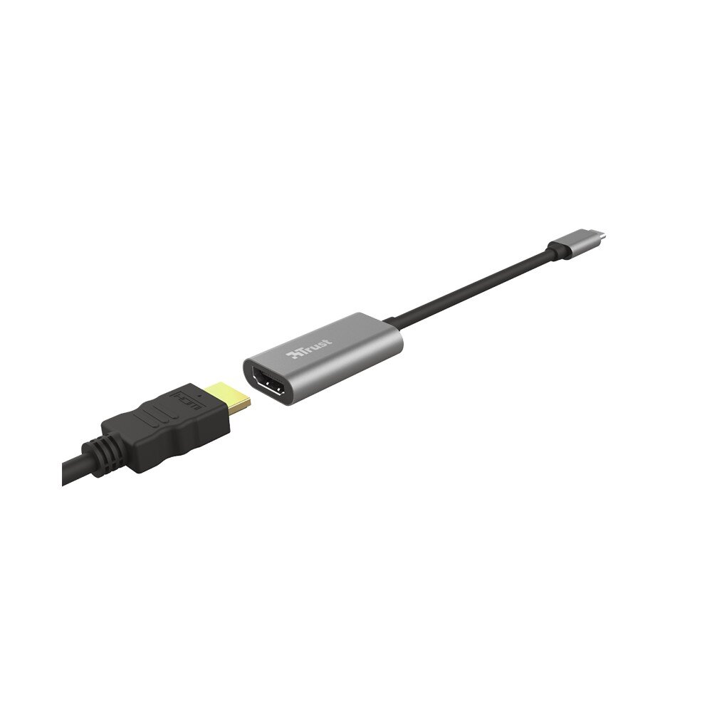 Adapteris Trust Dalyx USB-C/HDMI, 20 cm kaina ir informacija | Adapteriai, USB šakotuvai | pigu.lt