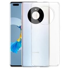 Fusion Ultra Back Case 1 мм прочный силиконовый чехол для Huawei Mate 40 Pro, прозрачный цена и информация | Чехлы для телефонов | pigu.lt