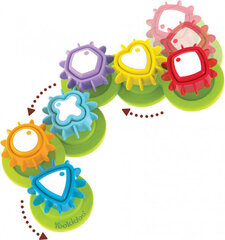 Edukacinis žaislas - dėlionė Yookidoo N Spin Gear kaina ir informacija | Žaislai kūdikiams | pigu.lt