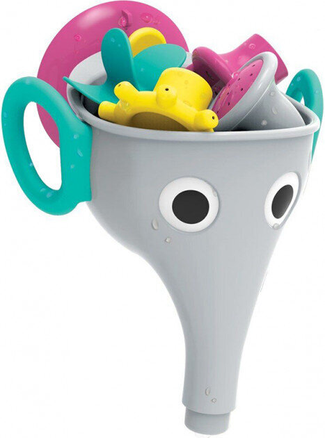 Vonios žaislas Yookidoo Drambliukas FunElefun Fill ´N´ Sprinkle, pilkas kaina ir informacija | Žaislai kūdikiams | pigu.lt