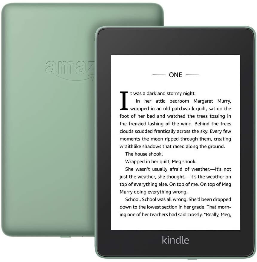 Elektroninė knygų skaityklė Amazon Kindle Paperwhite 10th Gen 32GB Wi-Fi,  Žalia kaina | pigu.lt