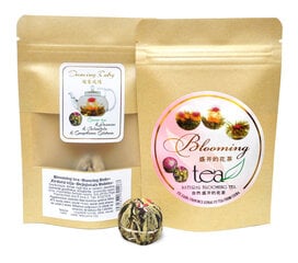 Китайский зеленый чай Blooming tea Dancing Ruby с типсами, 1 шт. цена и информация | Чай | pigu.lt