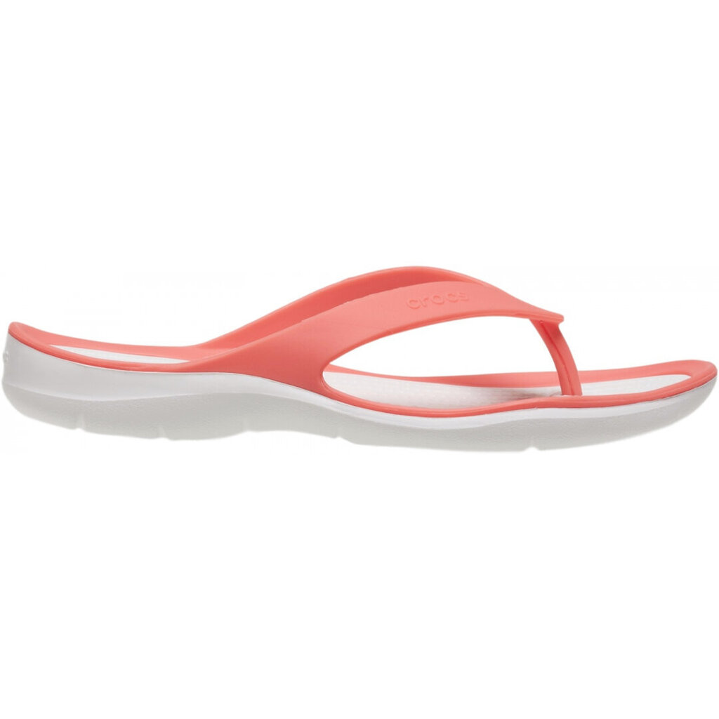 Šlepetės moterims Crocs™ Women's Swiftwater Flip, oranžinės kaina ir informacija | Šlepetės moterims | pigu.lt