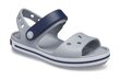 Crocs™ basutės vaikams Crocband Sandal Kids, pilkos kaina ir informacija | Basutės vaikams | pigu.lt