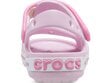 Crocs™ basutės vaikams Crocband Sandal Kids, Ballerina Pink kaina ir informacija | Basutės vaikams | pigu.lt