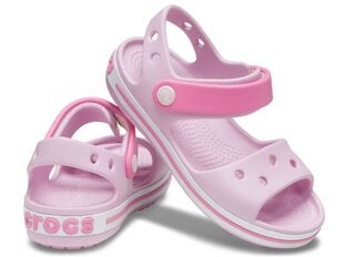 Crocs™ basutės vaikams Crocband Sandal Kids, Ballerina Pink kaina ir informacija | Crocs™ Vaikams ir kūdikiams | pigu.lt