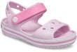 Crocs™ basutės vaikams Crocband Sandal Kids, Ballerina Pink kaina ir informacija | Basutės vaikams | pigu.lt