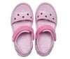 Crocs™ basutės vaikams Crocband Sandal Kids, Ballerina Pink цена и информация | Basutės vaikams | pigu.lt