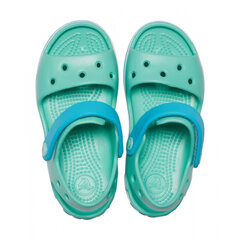 Сандали для детей Crocs™ Crocband Sandal Kids, зеленые цена и информация | Сандали NATIVE Charley Block Child 233954 | pigu.lt