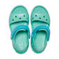 Crocs™ basutės vaikams Crocband Sandal Kids, žalios kaina ir informacija | Basutės vaikams | pigu.lt