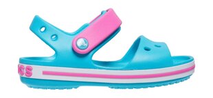 Резиновые сабо для детей Crocs™ Crocband Sandal Kids, синие цена и информация | Сандали NATIVE Charley Block Child 233954 | pigu.lt