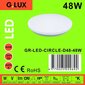 LED šviestuvas G.LUX GR-LED-CIRCLE-D48-48W kaina ir informacija | Lubiniai šviestuvai | pigu.lt