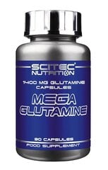 Scitec Mega Glutamine 90 kaps. kaina ir informacija | Glutaminas | pigu.lt