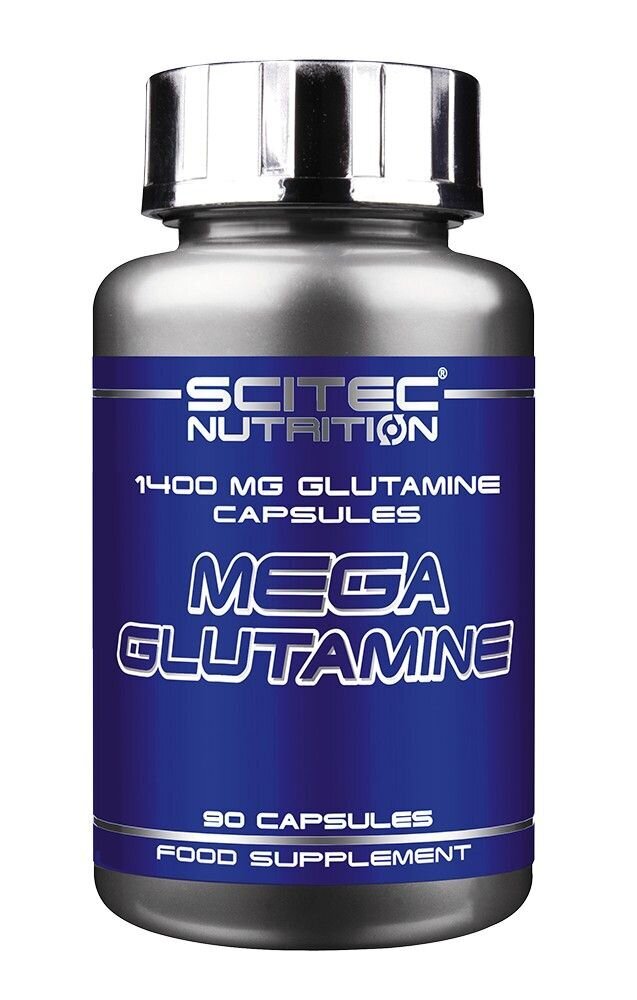 Scitec Mega Glutamine 90 kaps. цена и информация | Glutaminas | pigu.lt