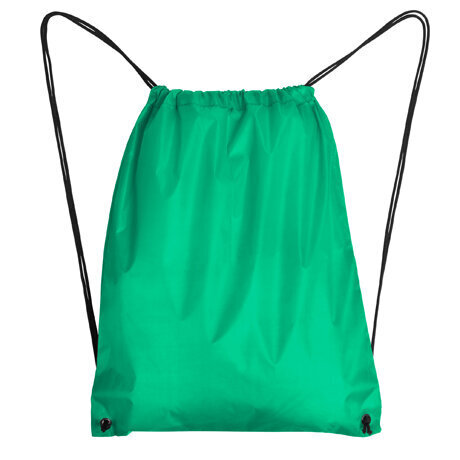 Pakuotėje 5 vnt Sportinis krepšys, 34x42 cm, žalias kaina ir informacija | Kuprinės mokyklai, sportiniai maišeliai | pigu.lt