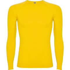 Мужская термо-футболка, желтая цена и информация | Мужское термобелье | pigu.lt